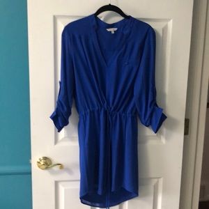 Blue long sleeve dress by Naked Zebra